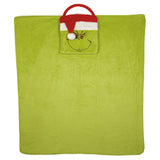 Enesco Santa Grinch Travel Blanket