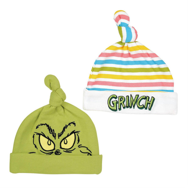 Enesco Izzy and Oliver Newborn Baby Grinch Hats - 2 pk