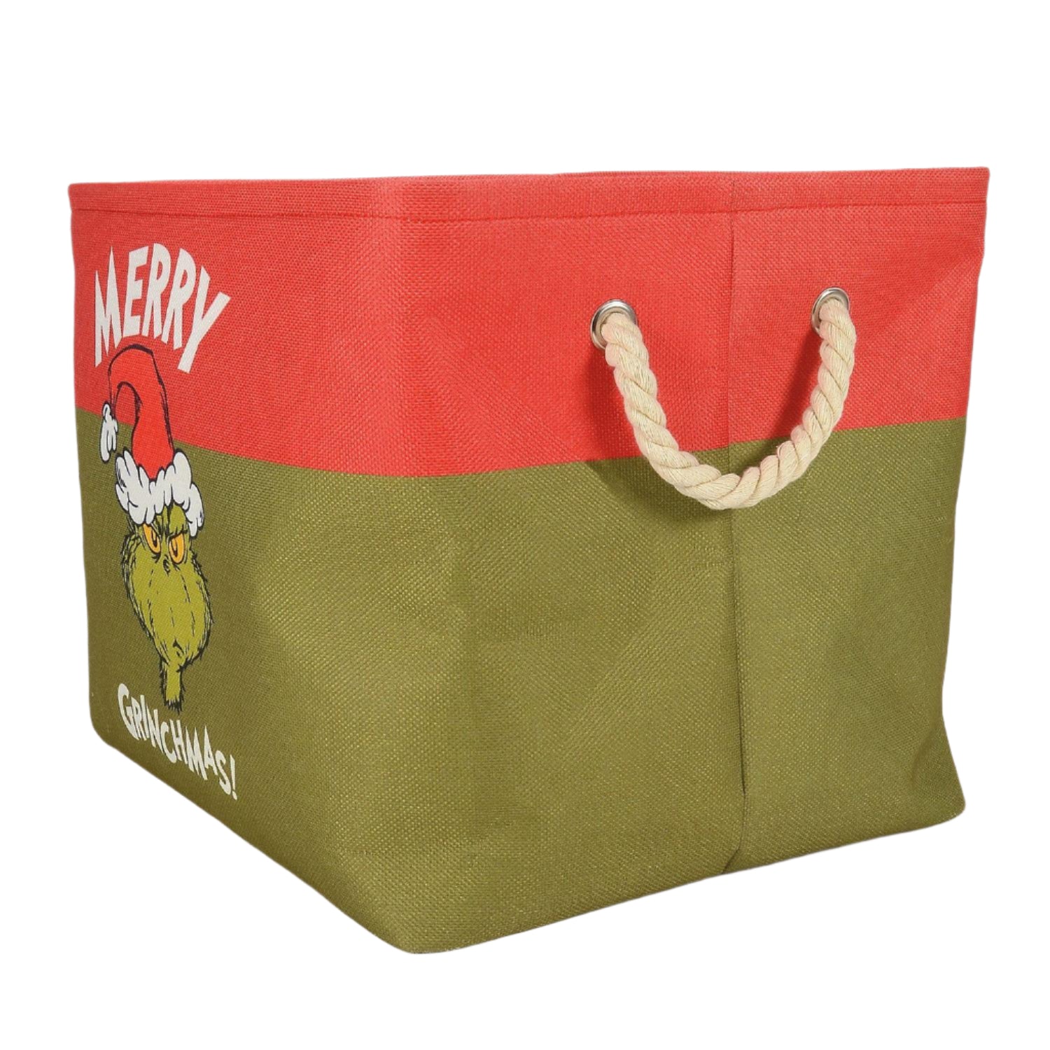 Enesco Snowpinion Grinch Gift Tote Box