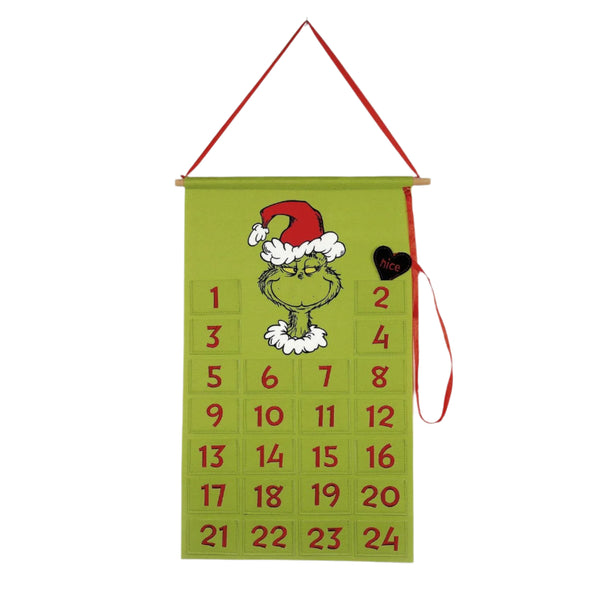 Enesco Snowpinion Grinch Countdown Calendar
