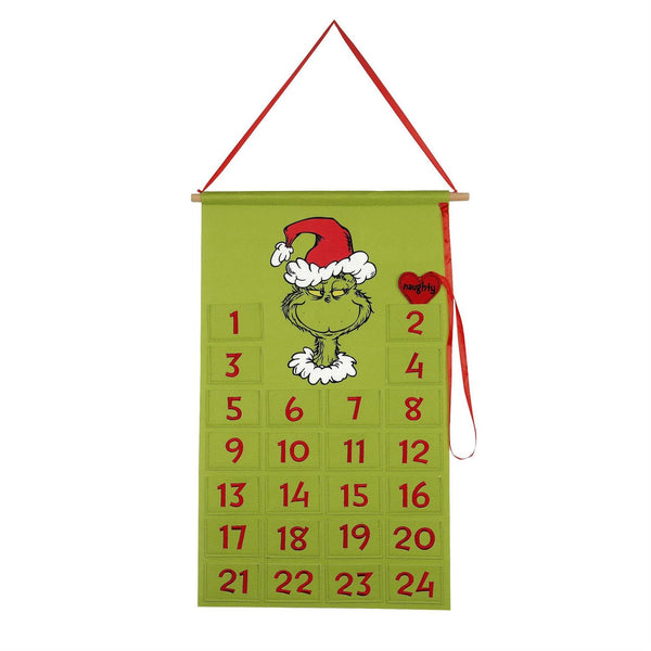 Enesco Snowpinion Grinch Countdown Calendar
