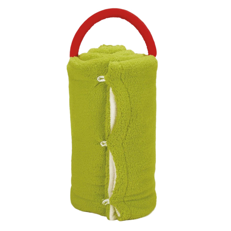 Enesco Snowpinion Angry Santa Grinch SnowThrow Blanket