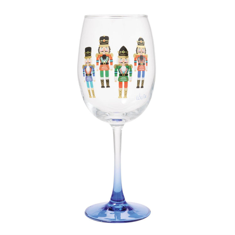 Enesco Lolita Celebrations Nutcracker Wine Glass