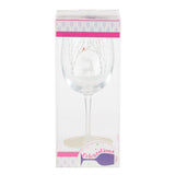 Enesco Lolita Celebrations Winter Walk Wine Glass