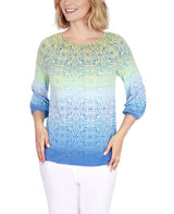 Ruby Rd. Womens Ballet Neck Top