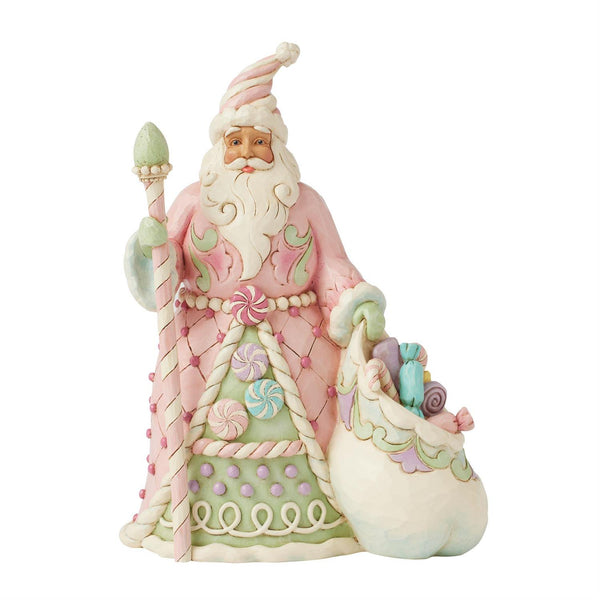 Enesco Jim Shore Heartwood Creek Heartwood Sweets Santa Figurine