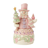 Enesco Jim Shore Heartwood Creek Heartwood Sweets Snowman Figurine