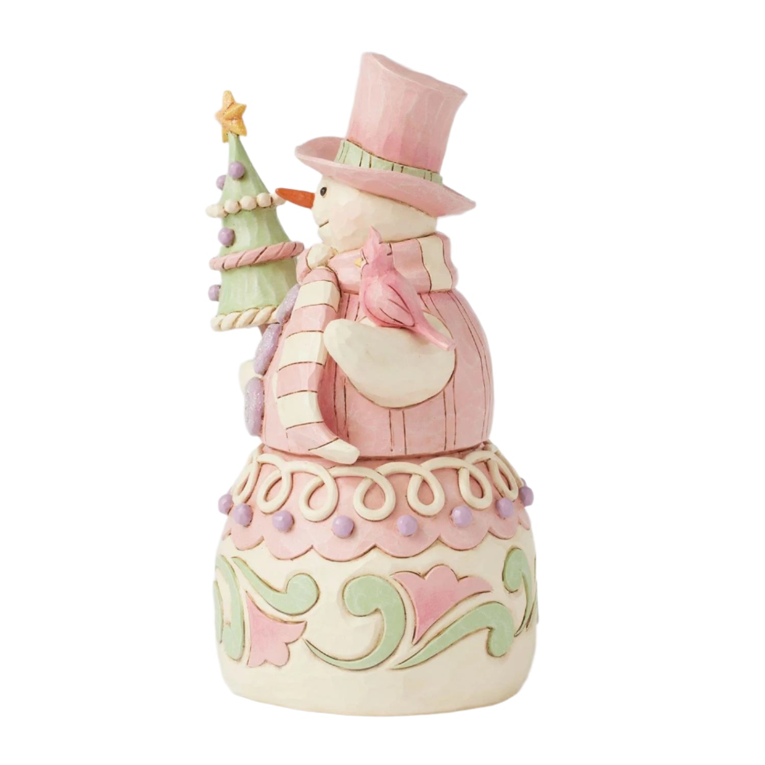 Enesco Jim Shore Heartwood Creek Heartwood Sweets Snowman Figurine