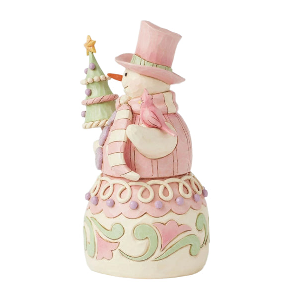 Enesco Jim Shore Heartwood Creek Heartwood Sweets Snowman Figurine