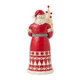 Enesco Jim Shore Heartwood Creek Nordic Noel Santa Sisal Tree