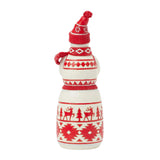 Enesco Jim Shore Heartwood Creek Nordic Noel Snowman with Cardi Figurine