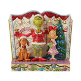 Enesco Jim Shore Dr. Seuss Grinch with Max and Cindy Figurine