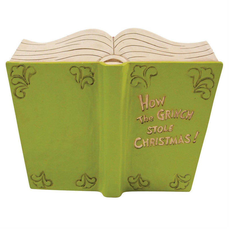 Enesco Jim Shore Dr. Seuss Grinch with Max and Cindy Figurine