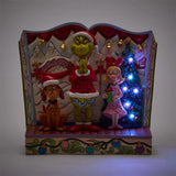 Enesco Jim Shore Dr. Seuss Grinch with Max and Cindy Figurine