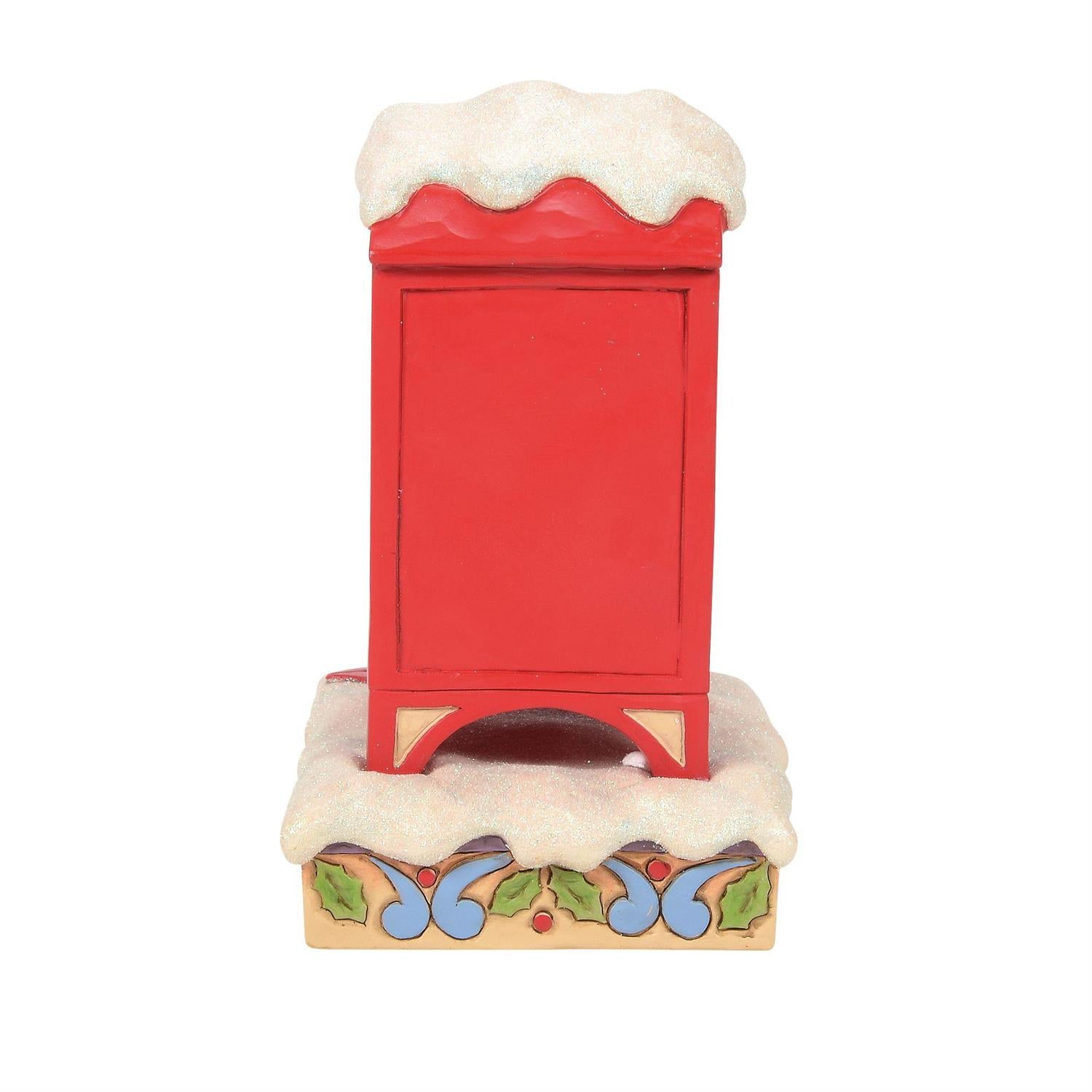 Enesco Jim Shore Dr. Seuss Grinch In Mailbox Figurine