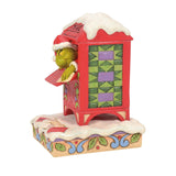 Enesco Jim Shore Dr. Seuss Grinch In Mailbox Figurine