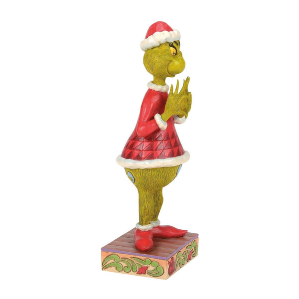 Enesco Jim Shore Dr. Seuss Grinch with Heart Hands Figurine