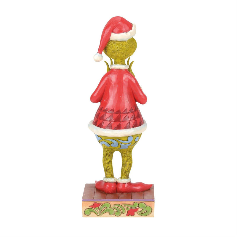 Enesco Jim Shore Dr. Seuss Grinch with Heart Hands Figurine