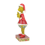 Enesco Jim Shore Dr. Seuss Grinch with Heart Hands Figurine