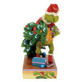 Enesco Jim Shore Dr. Seuss Grinch Carrying/Stealing Tree Figurine