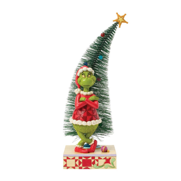 Enesco Jim Shore Dr. Seuss Grinch with Arms Crossed Figurine