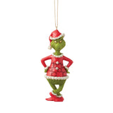 Enesco Jim Shore Dr. Seuss Grinch with Hands on Hips Ornament