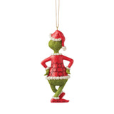 Enesco Jim Shore Dr. Seuss Grinch with Hands on Hips Ornament