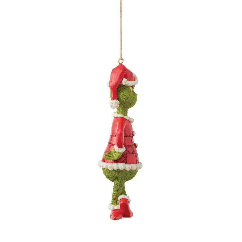 Enesco Jim Shore Dr. Seuss Grinch with Hands on Hips Ornament