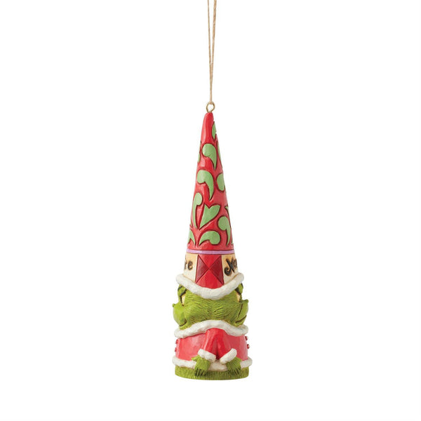 Enesco Jim Shore Dr. Seuss Grinch Naughty/Nice Gnome Ornament