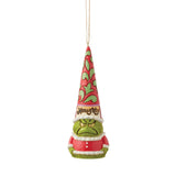 Enesco Jim Shore Dr. Seuss Grinch Naughty/Nice Gnome Ornament