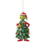 Enesco Jim Shore Dr. Seuss The Grinch Gnomo Sosteniendo Un Regalo, 5.5