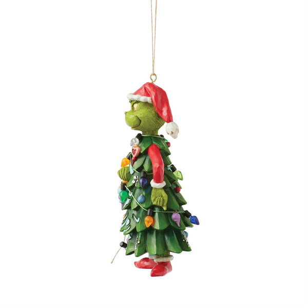 Enesco Jim Shore Dr. Seuss Grinch Dressed As Tree Ornament