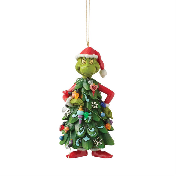 Enesco Jim Shore Dr. Seuss Grinch Dressed As Tree Ornament