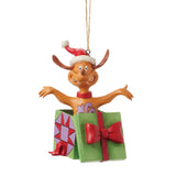 Enesco Jim Shore Dr. Seuss Max In Present Ornament
