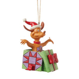 Enesco Jim Shore Dr. Seuss Max In Present Ornament