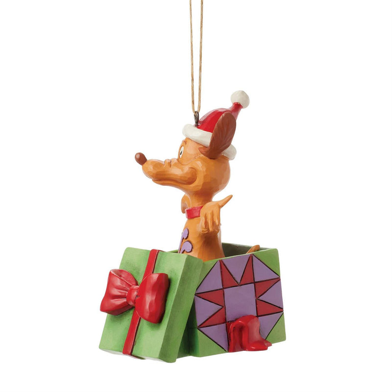 Enesco Jim Shore Dr. Seuss Max In Present Ornament