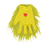 Enesco Snowpinion Grinch Santa Hat & Gloves