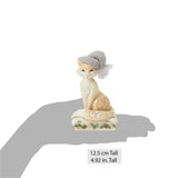 Enesco Jim Shore Heartwood Creek Woodland Fox with Knit Hat Figurine