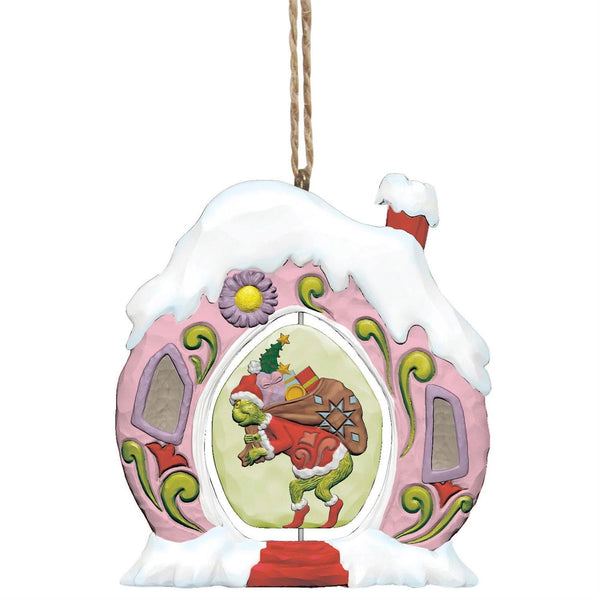 Enesco Jim Shore Dr. Seuss Whoville House/Grinch Promo Ornament