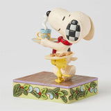 Enesco Peanuts by Jim Shore Snoopy & Woodstock Cookies Figurine