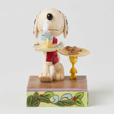Enesco Peanuts by Jim Shore Snoopy & Woodstock Cookies Figurine