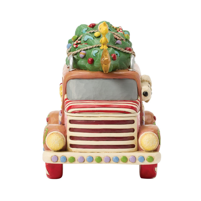 Enesco Peanuts by Jim Shore Peanuts Gingerbread Van Figurine