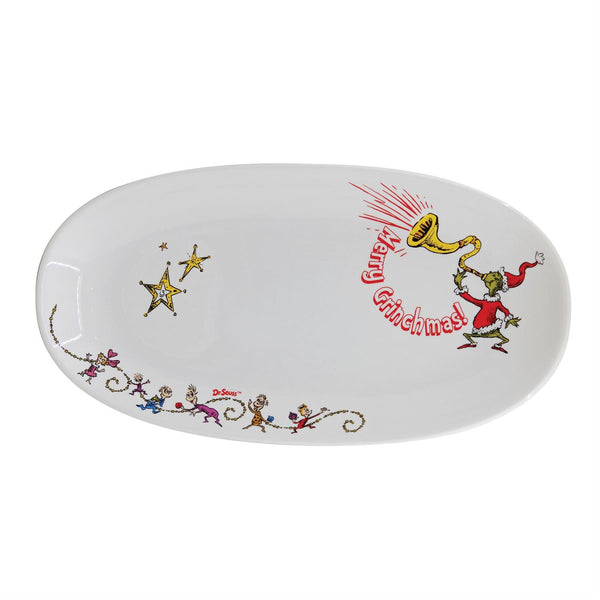 Enesco Studio Brands Grinch 12" Serving Platter