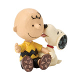 Enesco Peanuts by Jim Shore Charlie Brown with Snoopy Figurine