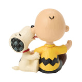 Enesco Peanuts by Jim Shore Charlie Brown with Snoopy Figurine