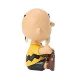 Enesco Peanuts by Jim Shore Charlie Brown with Snoopy Figurine
