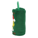 Enesco Snowpinions Merry Grinchmas SnowThrow Blanket