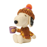 Enesco Peanuts by Jim Shore Snoopy Cozy for Fall with Mug Figurine
