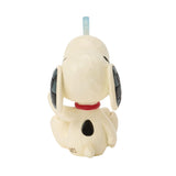 Enesco Peanuts by Jim Shore Snoopy Snowflake on Nose Mini Figurine