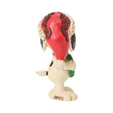 Enesco Peanuts by Jim Shore Snoopy with Heart Wreath Mini Figurine